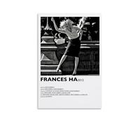 AGEUWRRGGH Frances Ha Poster Canvas Cover Wall Art Aesthetic Poster Modern Art Painting for Rooms 12x18inch(30x45cm) Unframe-style