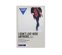 AGEUWRRGGH I Don't Live Here Anymore - The War on Drugs Poster Canvas Cover Wall Art Aesthetic Poster Modern Art Painting for Rooms 16x24inch(40x60cm) Unframe-style