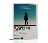 AGEUWRRGGH The Chain Gang of 1974 Album Wayward Fire Poster Canvas Cover Wall Art Aesthetic Poster Modern Art Painting for Rooms 24x36inch(60x90cm) Frame-style