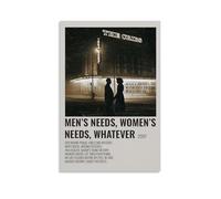 AGEUWRRGGH The Cribs Men’s Needs, Women’s Needs, Whatever Poster Canvas Cover Wall Art Aesthetic Poster Modern Art Painting for Rooms 24x36inch(60x90cm) Unframe-style