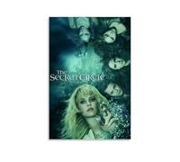 AGEUWRRGGH The Secret Circle Poster Canvas Cover Wall Art Aesthetic Poster Modern Art Painting for Rooms 08x12inch(20x30cm) Unframe-style