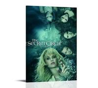 AGEUWRRGGH The Secret Circle Poster Canvas Cover Wall Art Aesthetic Poster Modern Art Painting for Rooms 20x30inch(50x75cm) Frame-style