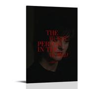 AGEUWRRGGH The Worst Person in The World Poster Canvas Cover Wall Art Aesthetic Poster Modern Art Painting for Rooms 16x24inch(40x60cm) Frame-style