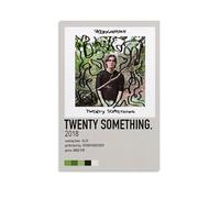 AGEUWRRGGH Twenty Something - Spookyghostboy Poster Canvas Cover Wall Art Aesthetic Poster Modern Art Painting for Rooms 24x36inch(60x90cm) Unframe-style