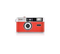 Agfa AG603001 Photo Analogue 35 mm Photo Camera Red Set (Film + Battery)