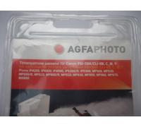 Agfa Photo 5-Set Pgi-5bk + 8 C+8y+8 M+8bk for Canon Pixma Ip4300 Ip5300 Ip4500