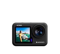AGFA PHOTO AC9500 Caméra Sportive Waterproof - Vidéos 4K à 30FPS, Photos 16Mpixels, Double Écran, Grand Angle 170°, Stabilisation Anti-Vibration, WiFi - Noir
