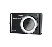 AGFA PHOTO Realishot DC5200 - Compact Camera, 21MP, 2.4" LCD Screen, 8x Digital Zoom, 720p HD Video, Lithium Battery, SD Cards, Scene Modes - Black