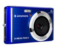AGFA PHOTO Realishot DC5500 - Compact Digital Camera, 24 MP, 2.4" LCD Screen, 8x Digital Zoom, 720p HD Video, External SD Memory, Lithium Battery - Blue