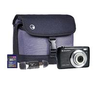 Agfa Photo Realishot DC8200 Compact Digital Camera Kit with 32GB SD, Card Reader & Shoulder Bag - Black
