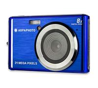AgfaPhoto - 21MP Digital Compact Camera - Realishot DC5200 - 2.4" LCD Screen - 8X Digital Zoom - HD 720p Video - Face Detection & Stabilisation - Lithium Battery - BLUE