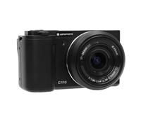 AgfaPhoto - 24MP Digital Compact Camera - Realishot C110 - 4K Video - 3x Optical Zoom - 2.8" Tilting Screen - Built-in Wi-Fi - Ideal for Vlogging, YouTube, TikTok & Travel