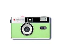 AgfaPhoto 35 mm Analog Camera - Compact, Easy-to-Use, Fixed Focus, Retro Style, Image Capture in Mint Green