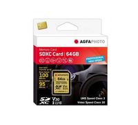 Agfa 10606 64GB microSDXC UHS I Memory Card SDXC