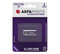 AgfaPhoto 70107 CR 123 A Lithium Button Cell Battery
