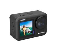 AGFA PHOTO AC9500 Caméra Sportive Waterproof - Vidéos 4K à 30FPS, Photos 16Mpixels, Double Écran, Grand Angle 170°, Stabilisation Anti-Vibration, WiFi - Noir