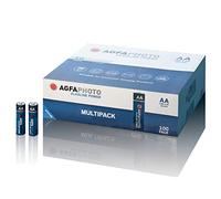 AGFAPHOTO Alkaline Batteries 1.5 Volt | Mignon AA Batteries Pack of 100 | More Powerful Battery for Professional Use | Versatile AA Batteries for Various Electronic Devices