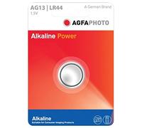 AgfaPhoto Alkaline Power LR44 A76 Battery (Card of One)