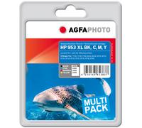 AgfaPhoto APHP953SETXL toner cartridge 4 pc(s) Compatible Black. Cyan.