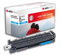AgfaPhoto APTHPCF411AE toner cartridge 1 pc(s) Cyan