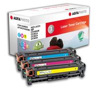 AgfaPhoto APTHPCF440AME toner cartridge 3 pc(s) Cyan. Magenta. Yellow