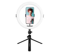 Agfaphoto 11" Bluetooth LED Desktop Ring Light for Smartphones