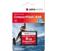 AgfaPhoto CF 233x Compact Flash Memory Card - 8GB