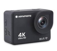 AgfaPhoto Realimove AC9000-30m Waterproof Digital Action Camera (True 4K, EIS Anti-Shake, 170° Angle, 2.0 Inch LCD Screen, 18 Accessories, Wi-Fi) Black