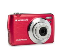 AGFA PHOTO Realishot DC8200 - Compact Digital Camera, 18MP, Full HD Video, 2.7'' LCD Screen, 8X Optical Zoom, Lithium Battery and 16GB SD Card - Red