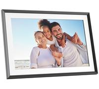 AGFA PHOTO - Realiview 10" 32 GB HD Digital Wi-Fi Photo Frame, Touchscreen, Weather, Clock, Wall Mount, Remote Sharing, Multimedia Display, 1200x800 Resolution - APF1000 Wi-Fi - Black