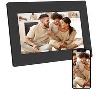 AGFAPHOTO - Realiview APF700WIFI - Digital Photo Frame with Wi-Fi Connection - Frameo App, 7-inch HD Touchscreen, 32GB Memory, Weather and Clock Functions - Black