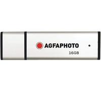 AgfaPhoto 10513 16 GB USB2 Flash Drive- Silver