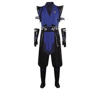 agfosa MK1 Sub Zero Cosplay Bi-Han Costume Kombat Outfit for Adults XXL