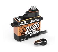 AGFRC 3.0kg Micro RC-Steering Servo-Motor - 0.052Sec High Speed HV Full Metal Gear Digital Coreless Servo for Mini-Z Cars, Small Airplanes (A06CLS V2 2026 Special Edition)