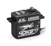 AGFRC 40KG High Toruqe RC Servo - Steel Gear Programmable Digital Brushless Standard Servo for 30-200CC RC Airplane(A80BHMF Aircraft)