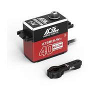 AGFRC 40KG Waterproof RC-Steering-Servo High-Torque - Full Metal Gear Brushless Digital Servo for 1/10 RC Car, Control Angle 180° (A73BHLW V2)