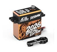 AGFRC 62KG Brushless RC Servo-Motor - 0.092Sec High Speed, 16.8V Direct Power Full Metal Gear Programmable Smart Servo for 1/10 1/8 RC Cars & Trucks (SA75BUMW 2026 Special Edition)