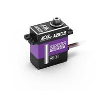 AGFRC Digital High-Torque Micro Wing-Servo - CNC Thin Servo with Dual Ball Bearing & Metal Gear (A20CLS)