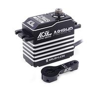 AGFRC High-Speed Steering RC-Servo-Motor - 0.052Sec 23KG Full Metal Gear Programmable Brushless Digital Servo for 1/8 1/10 RC Car Crawler, 180 Degrees (A81BHP)