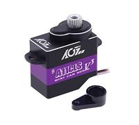 AGFRC Mini-Z-Car Micro Steering Servo - 11g Upgrade Programmable 0.050sec High Speed Full Metal Gear Mini Digital Coreless Servo, Control Angle 180° (A11CLS V3)