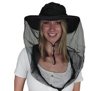 AGGAFA Mosquito Head Net Hat, Providing a Physical Barrier to Help Keep Mosquitoes and Bugs Away from Your Face When Gardening, Farming, Fishing and Camping (Black Color)