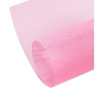 AggAuto Universal 40"x13" Car Grill Mesh - Aluminum Alloy Automotive Grille Insert Bumper Rhombic Hole 4x8mm, One of the Most Multifunctional Shape Grids Pink