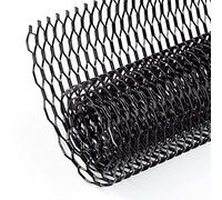 AggAuto Universal 40"x13" Car Grill Mesh Honeycomb Hole 10x38mm Black | Aluminum Alloy Automotive Grille Insert Bumper, One of the Most Multifunctional Shape Grids 100x33cm