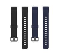 AGGDSH MorePro V19 Band, Compatible with V19 & V100S, Silicone, 24mm, Black + Navy Blue