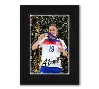 Aggie Beever-Jones - England Lionesses Euro 2025 Champions Signed 8x6 Inch Mounted Photo Print With Pre Printed Signatures That Would Make A Great Gift For Any Fan And Is Ready To Be Framed.
