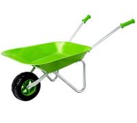 Aggloz | Metal Wheel Barrow For Children | Lightweight 1.95KG |Indoor & Outdoor Educational Play | Gardening, Farming & Construction Game | For 3 Years+