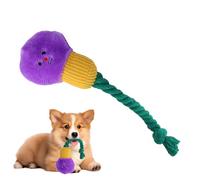 Aggressive Chew Toy for Dogs - Squeaky Teething Rope, Durable Plush Doll | Pet Play Accessories for Indoor and Outdoor | Exercise Training Family Enrichment Health Relief by La