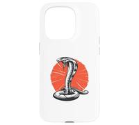 Aggressive Cobra King Snake Cobra Lover Reptiles Animals Case for iPhone 15 Pro
