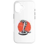 Aggressive Cobra King Snake Cobra Lover Reptiles Animals Case for iPhone 16