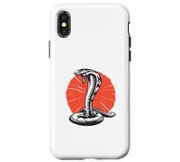 Aggressive Cobra King Snake Cobra Lover Reptiles Animals Case for iPhone X/XS